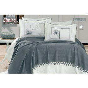 Resim Capital Home Çift Kişilik Pike Takımı Pudra 