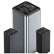 Resim Cosmostech PD 65W 100W 20000 mAh Powerbank Laptop Macbook Steam Deck Rog Ally Uyumlu Taşınabilir Hızlı Şarj Cihazı 