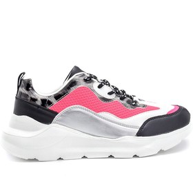 Resim Kadın Kumaş Detaylı Sneaker 