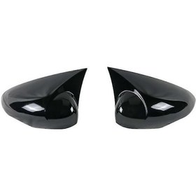 Resim Fiesta Mk7 2009-2017 İçin Kapı Yan Ayna Kapağı Döşemesi Dikiz Aynası Kapakları Aksesuarları Kaiyi 