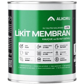 Resim Alkoru 1 Kg Lite Likit Membran Kauçuk Ve Elyaf Katkılı 
