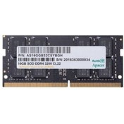 Resim Apacer 16 GB(1x16GB) 3200Mhz SODIMM DDR4 Notebook Ram (ES.16G21.PSH) Orjinal - Faturalı - Garantili Ürünler - Hızlı Gönderim