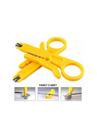 Resim Kablo Soyma Aparatı Kablo Sıyırıcı Soyucu - 5 Adet 5'li Paket 