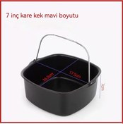 Resim Joyhub Profesyonel Kek Kalıbı - Yuvarlak/kare Airfryer & Fırın Uyumlu Paslanmaz Çelik L 