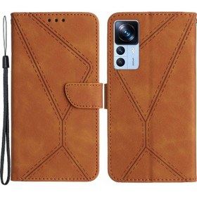 Resim Xiaomi 12t 5g / 12t Pro 5g / Redmi K50 Ultra Cüzdan Stand Telefon Kapağı 