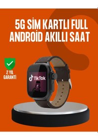 Resim Diğer Sım Kartlı Akıllı Saat Amoled Ekran Android Sistem 
