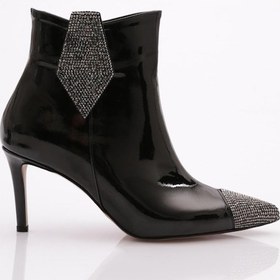 Resim Dgn 602 Kadin Topuklu Bot 602-2489-R7749 Siyah 