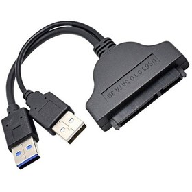 Resim Wozlo 2.5" USB 3.0 Sata HDD Harddisk Kablosu + HDD Koruma Kutusu 