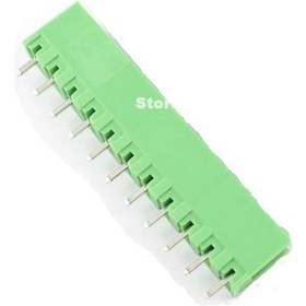 Resim 11 Pin Geçmeli Klemens 180' Erkek 5.08mm Yeşil 