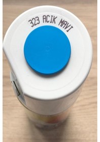 Resim Açık Mavi 323 Alüminyum-ahşap-plastik-demir-metal-sprey Boyama 400 Ml 