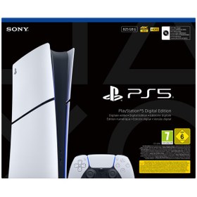 Resim Sony Playstation 5 Slim Digital Edition 825 GB SSD Oyun Konsolu (Bilkom Garantili) 