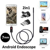 Resim 10 Metre 2 In 1 Micro Usb Yılan Endoskop Kamera Sert Kablolu (392947255) 