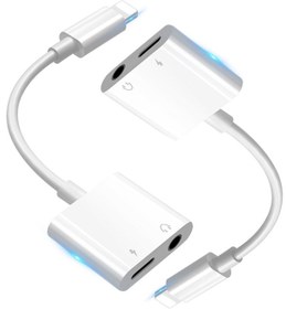 Resim Berat Lightining Tou 3,5mm Jack Kulaklık Çevirici Şarj Kablosu 