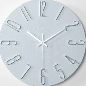 Resim Xixi Shop 8 Inç Kırmızı Retro Metal Duvar Saati (Yurt Dışından) 