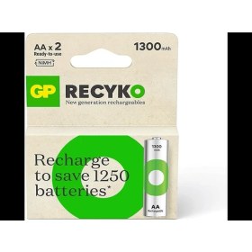 Resim Gp 2z Rc Şarj Edilebilir Aa Kalem Pil - 1.2V - 1300 mah 