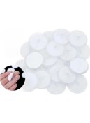 Resim 20 Adet Şeffaf Yuvarlak 3 cm Çaplı Güçlü Disk Yapışkanlar 