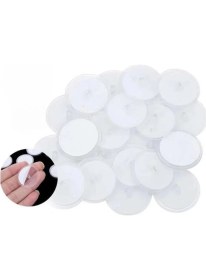 Resim 20 Adet Şeffaf Yuvarlak 3 cm Çaplı Güçlü Disk Yapışkanlar 