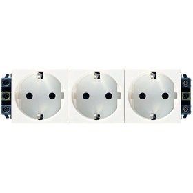 Resim 077603 Legrand Sistem Armada Serisi 3lü Şebeke Priz 
