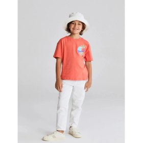 Resim LC Waikiki Lcw Kids Beyaz Beli Ayarlanabilir Lastikli Erkek Çocuk Jean Pantolon 
