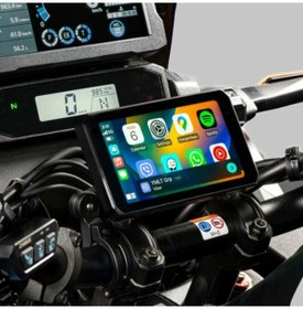 Resim GÜMRÜK BEY Chigee Aio-5lite 5" Android Auto & CarPlay Navigasyon - Motosiklet Uyumlu, 1080p Ekran 