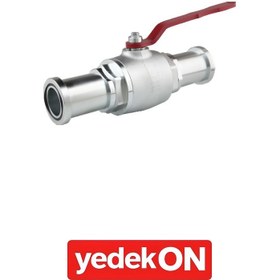 Resim Hidrolik SAE 3000 Flanşlı 2 Yollu Tam Geçişli Küresel Vanalar 
