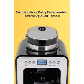 Resim Goldmaster Klass Gm-7353 Otomatik Filtre Kahve Makinesi 