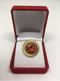 Resim Merit Collection Belediye Meclis Üyesi Yaka Rozeti Özel Kadife Kutusunda 