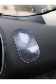 Resim Piranha 5411-A Araç İçi Kaydırmaz Ped | Yapışkanlı | Kaydırmaz Telefon & Eşya Tutucu Aksesuar | Kompakt 