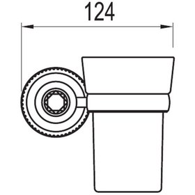 Resim Kale Brilla Krom Diş Fırçalık 7514021055 Gri 