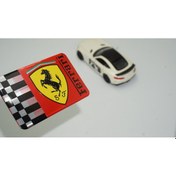 Resim S F Ferrari Logo Metal Body Plaka Logo Amblem Arma 