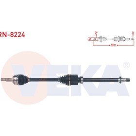 Resim Genel Markalar Komple Aks Sag On Uzunluk 1011mm Renault Kadjar 1.5 Dcı A-t 2015- 