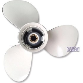 Resim Yamaha 20-35hp Çap 9-7/8 Pitch 12'' Motor Pervanesi Tekne Vs.. 