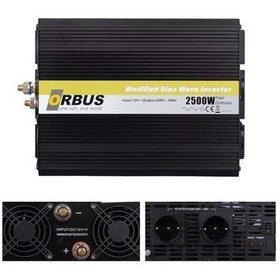 Resim Orbus Ms12-2500 12 Volt 2500 Watt Modified Sinus İnverter 