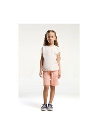 Resim U.s. Polo Assn. Kız Çocuk Krem Bermuda Takım Us2092 KREM 