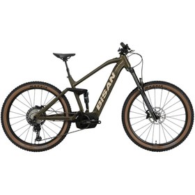 Resim Bisan BİSAN Pyhton XT 29'' 12V HD Enduro Elektrikli Bisiklet - Mat Yeşil 43CM 