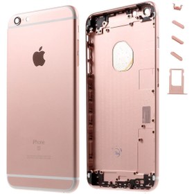 Resim Genos Iphone 6s Plus Uyumlu Boş Kasa Rose Gold(bakır Renk) Tam Uyumlu 