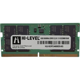 Resim 8gb Ddr5 5600mhz Sodımm 1.1v Hlv-sopc44800d5-8g 