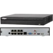 Resim Dahua NVR2108HS-8P-T 8 mpix, H265 , 8kanal Poe Video, 1 HDd, 1080P Kayıt, 80MBPS Bant Genişliği, Nvr- Dvr Kayıt Cihazı 