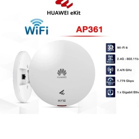 Resim Huaweı Ekıt AP361 1 Port 1775MBPS 5ghz 2x2 Mımo Poe Wıfı 6 Access Poınt 