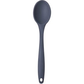 Resim Kitchen Design Lab Büyük Boy Yanmaz Yapışmaz Silikon Antrasit Kaşık Seti 3 Adet - Antrasit 