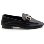 Resim Siyah Kadın Loafer Ayakkabı K01688011009 