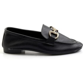 Resim Siyah Kadın Loafer Ayakkabı K01688011009 