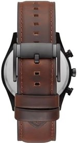 Resim Fossil Klasik Deri Kayışlı Analog Kol Saati, 44mm, BQ2457, Kahverengi, Erkek 