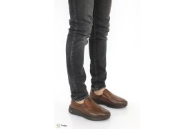 Resim Forelli Erkek Yumuşak Deri Bağcıksız Günlük Ayakkabı F24/CM46109 
