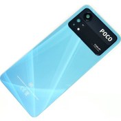 Resim Tkgz Xiaomi Poco X4 Pro Arka Kapak Full Lensli Mavi 