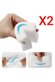 Resim Beauty Box 2 Adet Melamin Sihirli Sünger XL Büyük Boy Jant Kaporta Plastik Aksam Mutfak Banyo Fayans Temizliği 