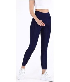 Resim Bonbonetti Chocolate Baby & Kids Kadın Lacivert Yüksek Bel, Günlük Ve Sporda Kullanım Iç Göstermez Toparlayıcı Parlak Disco Tayt Lacivert 