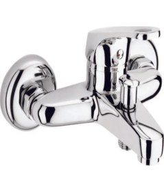 Resim Yüksek Kaliteli Paslanmaz Pirinç Malzeme Duş Banyo Bataryası Musluğu Garantili Kararma Yapmaz 