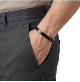 Resim Premium Siyah Pu Deri Zamak Erkek Bileklik 31833b16d2 Siyah 
