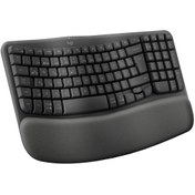 Resim LOGITECH WAVE KEYS KABLOSUZ ERGONOMİK KLAVYE GRİ 920-012311 LOGITECH WAVE KEYS KABLOSUZ ERGONOMİK KLAVYE GRİ 920-012311